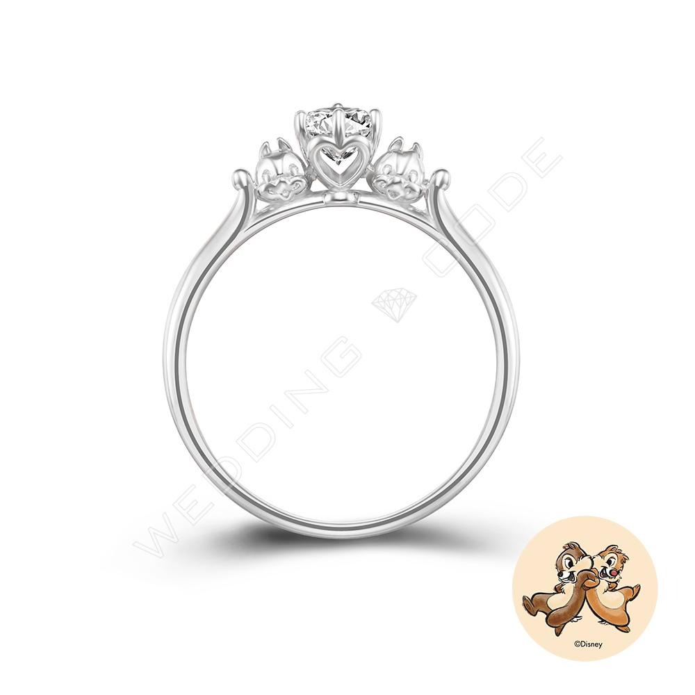 ｜WEDDING CODE｜★奇奇蒂蒂 4749-30 求婚培育鉑金鑽戒 D/VS1/0.33克拉